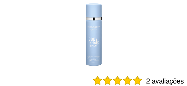 Light blue body and hair spray discount